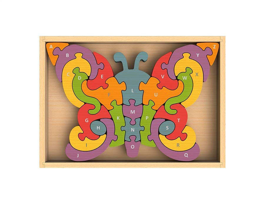 BeginAgain - Butterfly A to Z Puzzle