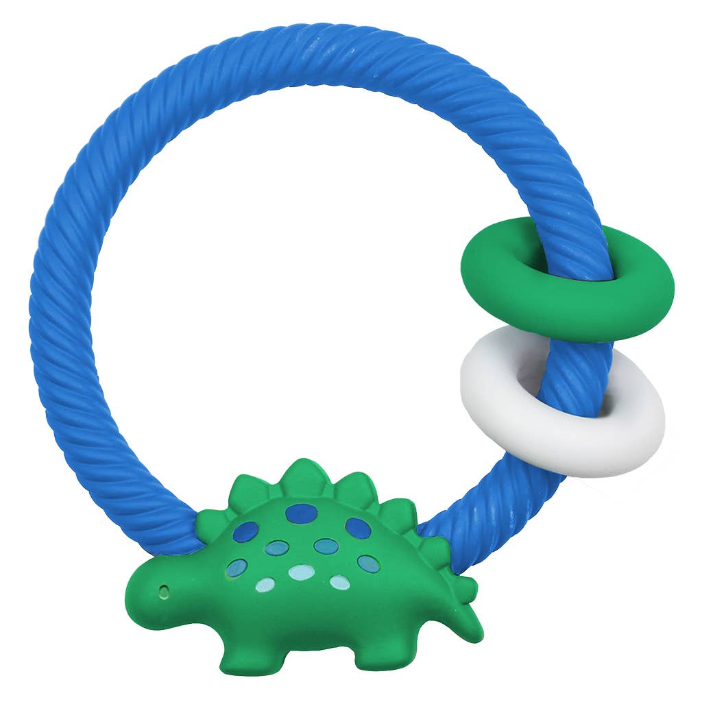 Itzy Ritzy - Ritzy Rattle™ Silicone Teether Dino