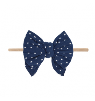 Baby Bling Shabby DEB Skinny Blush/Navy Dot