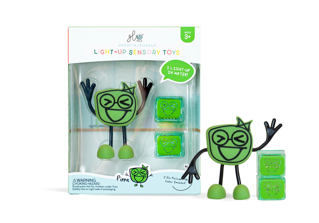 Glo-Pals Pippa Character with 2 light-up cubes