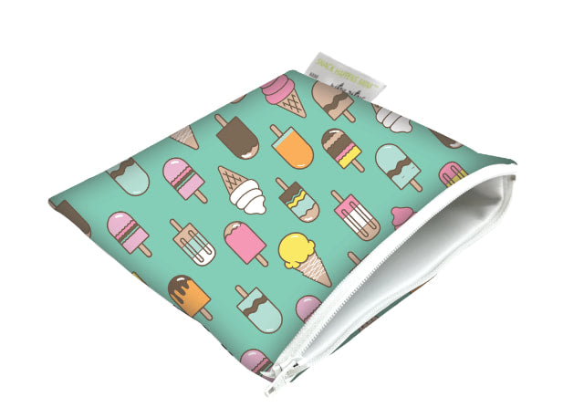 Itzy Ritzy - Reusable Snack and Everything Bag Ice Cream Social