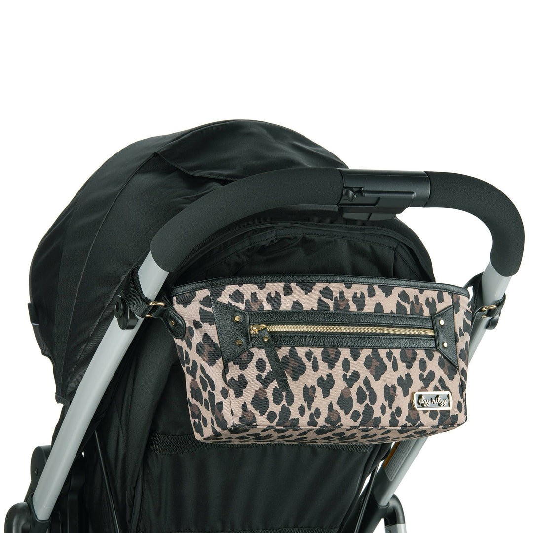 Itzy Ritzy - Travel Stroller Caddy Leopard