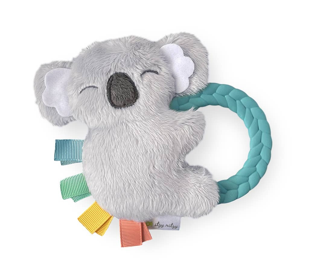 Itzy Ritzy - Ritzy Rattle Pal™ Plush Rattle Pal with Teether Koala