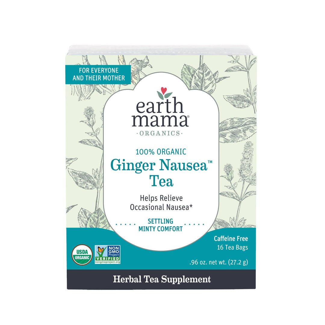 Earth Mama Organics - Organic Ginger Nausea Tea
