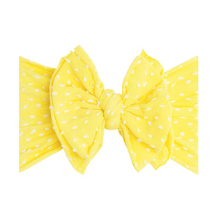 Baby Bling Printed Shab-Bow-Lous Meringue Dot