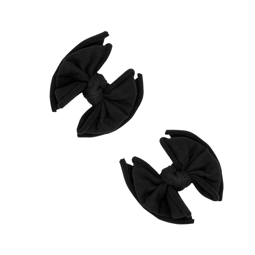 Baby Bling 2Pk Baby FAB Clips Black