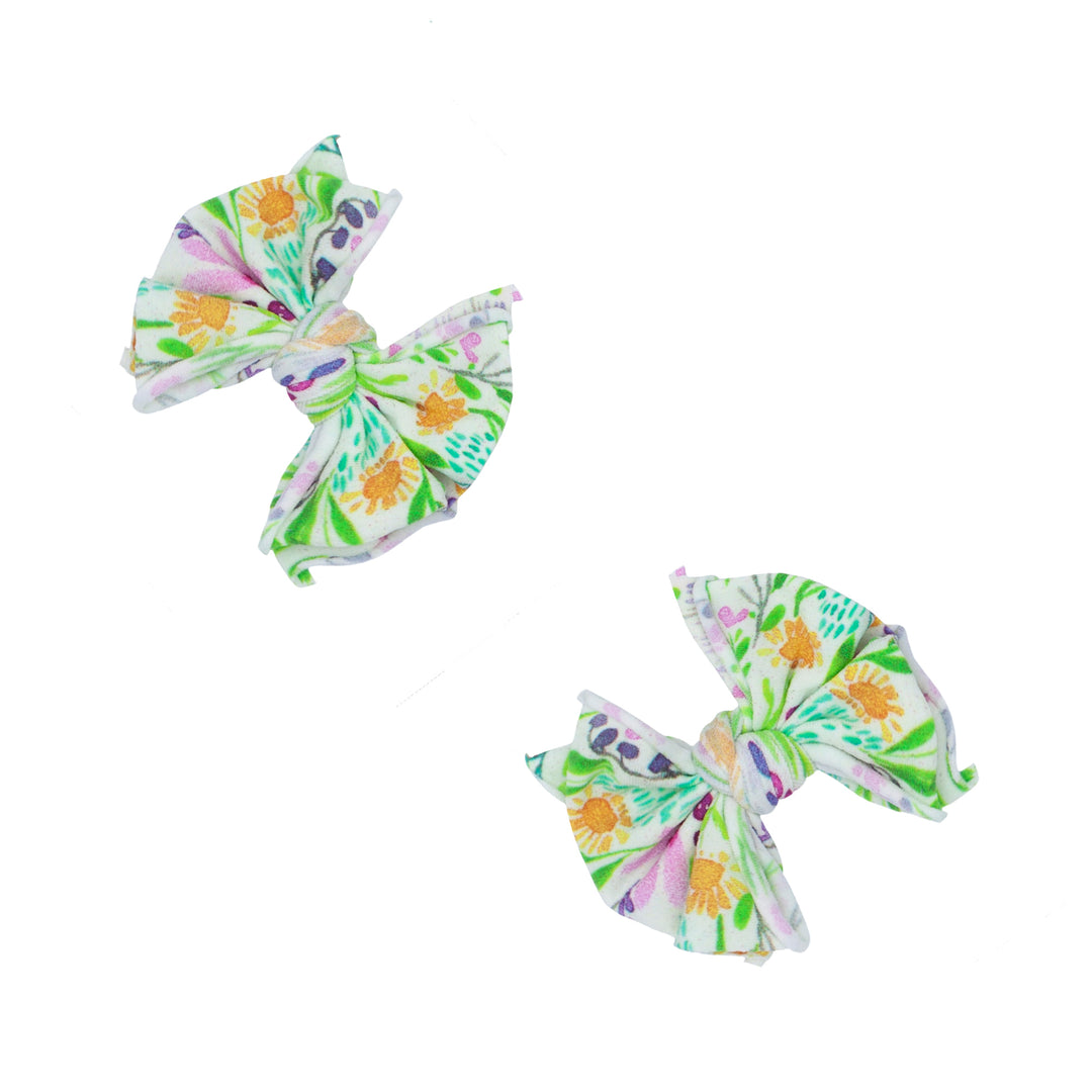 Baby Bling 2Pk Printed Baby FAB Clips Isabel