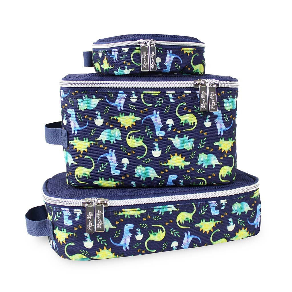Itzy Ritzy - Pack Like a Boss™ Raining Dinos Packing Cubes