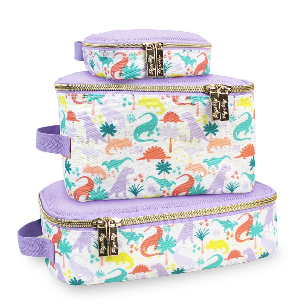 Itzy Ritzy - Pack Like a Boss™ Darling Dinos Packing Cubes