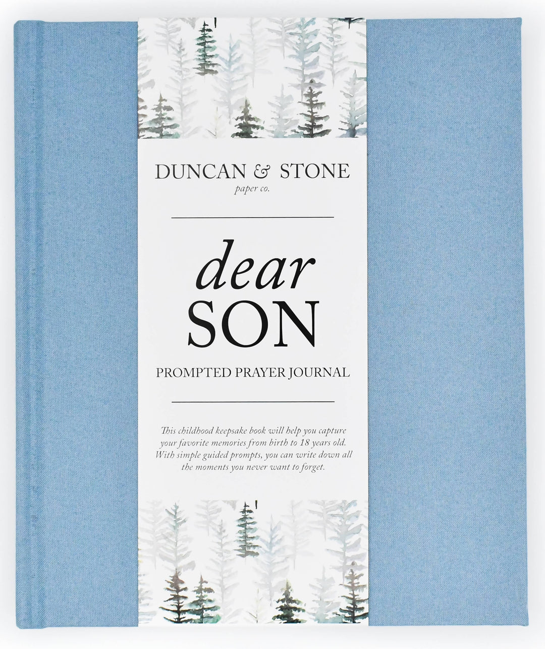 Duncan & Stone Paper Co. - Dear Son: Prompted Prayer Journal & Childhood Keepsake Book