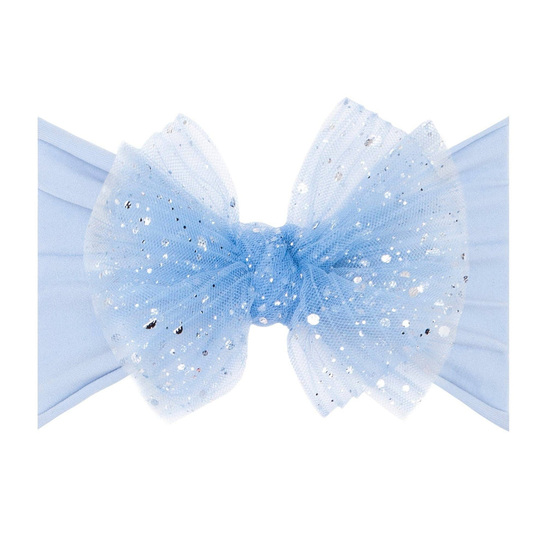 Baby Bling Bows - TULLE FAB: princess blue