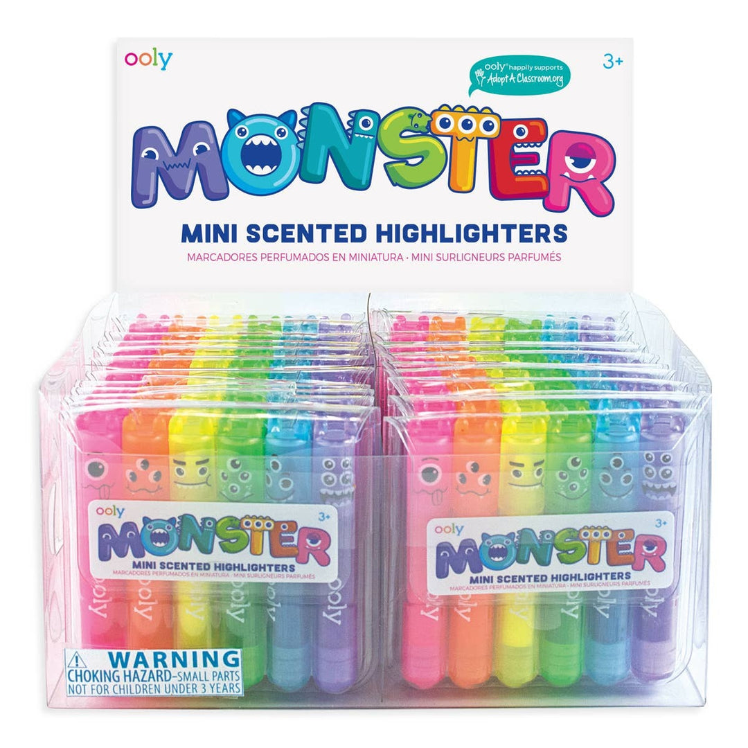 OOLY Mini Monster Scented Highlighter Markers