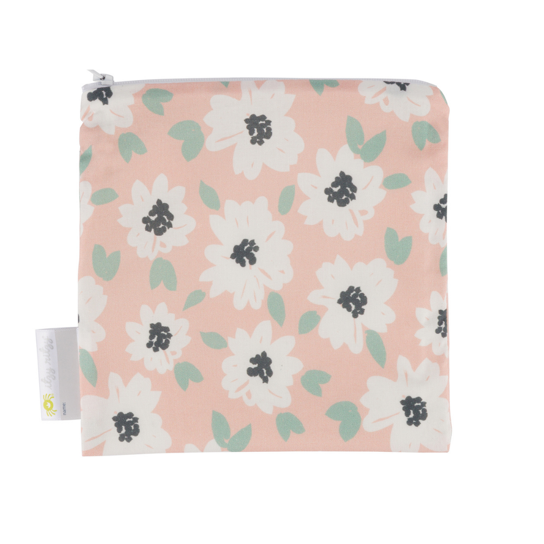 Itzy Ritzy - Reusable Snack & Everything Bag Playful Petals