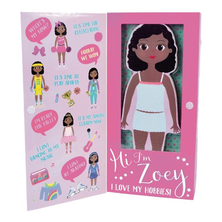Floss & Rock Magnetic Dress Up Doll Zoey