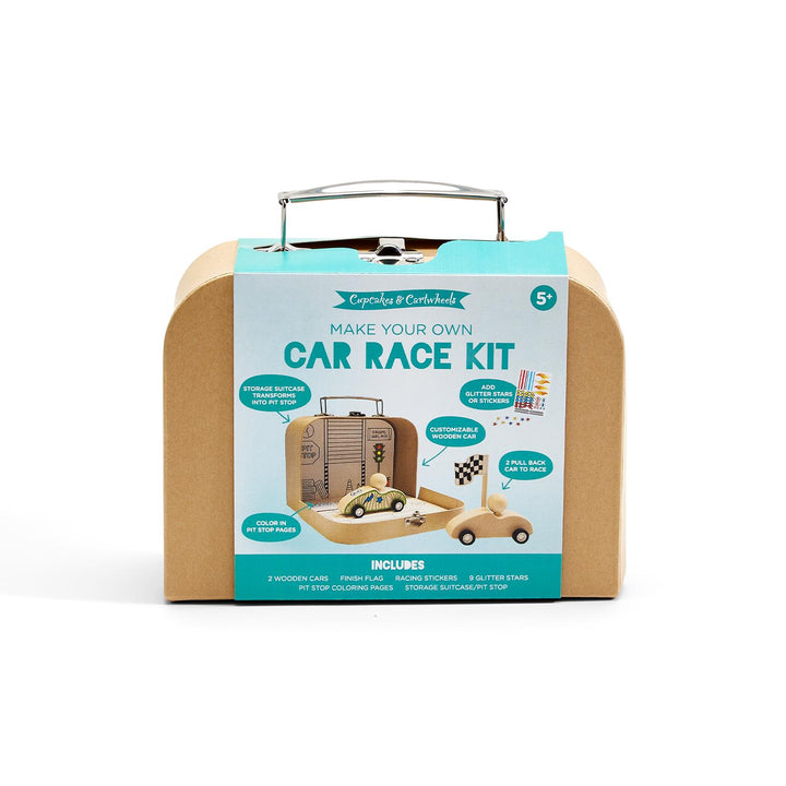 Two’s Company Make Your Own Car Race Kit
