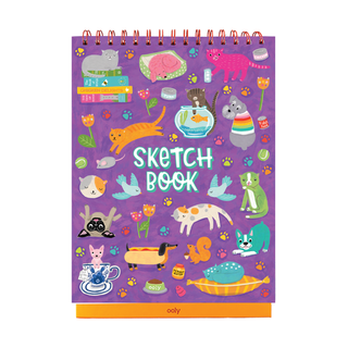 OOLY Sketch & Show Standing Sketchbook: Pets At Play