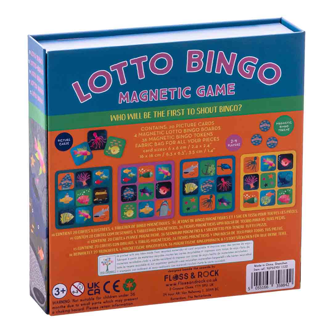 Floss & Rock Bingo/Lotto Deep Sea