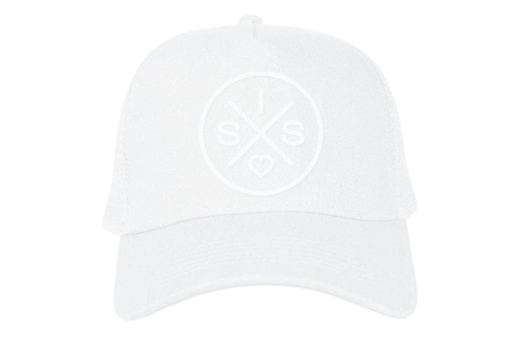 Tiny Trucker Co - Sis X Whiteout Premium Trucker Hat - Stitched 3D Logo