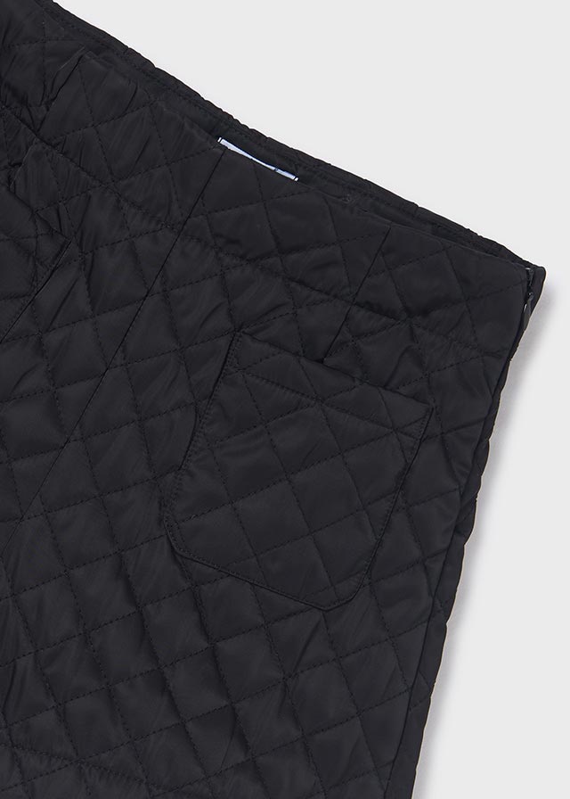 Mayoral Quilted Shorts Black