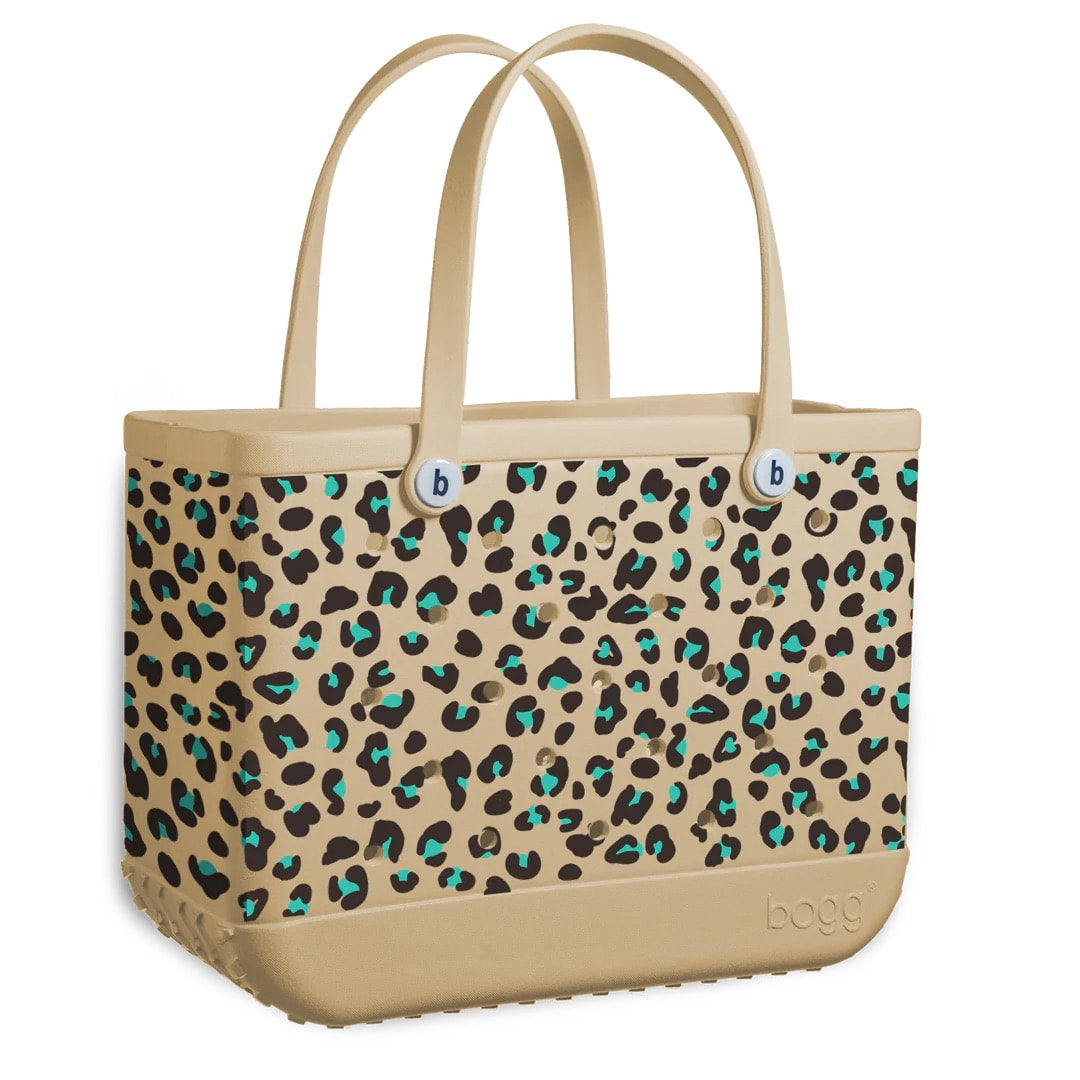 Bogg Bag Leopard Bogg - Turquoise Original Bogg