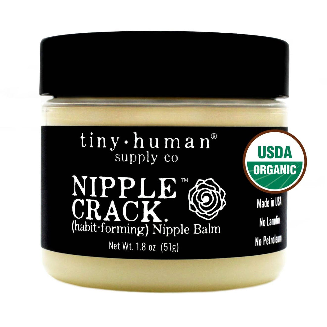 Tiny Human Supply Co. - Nipple Crack™ Organic Nipple Balm 1.8oz