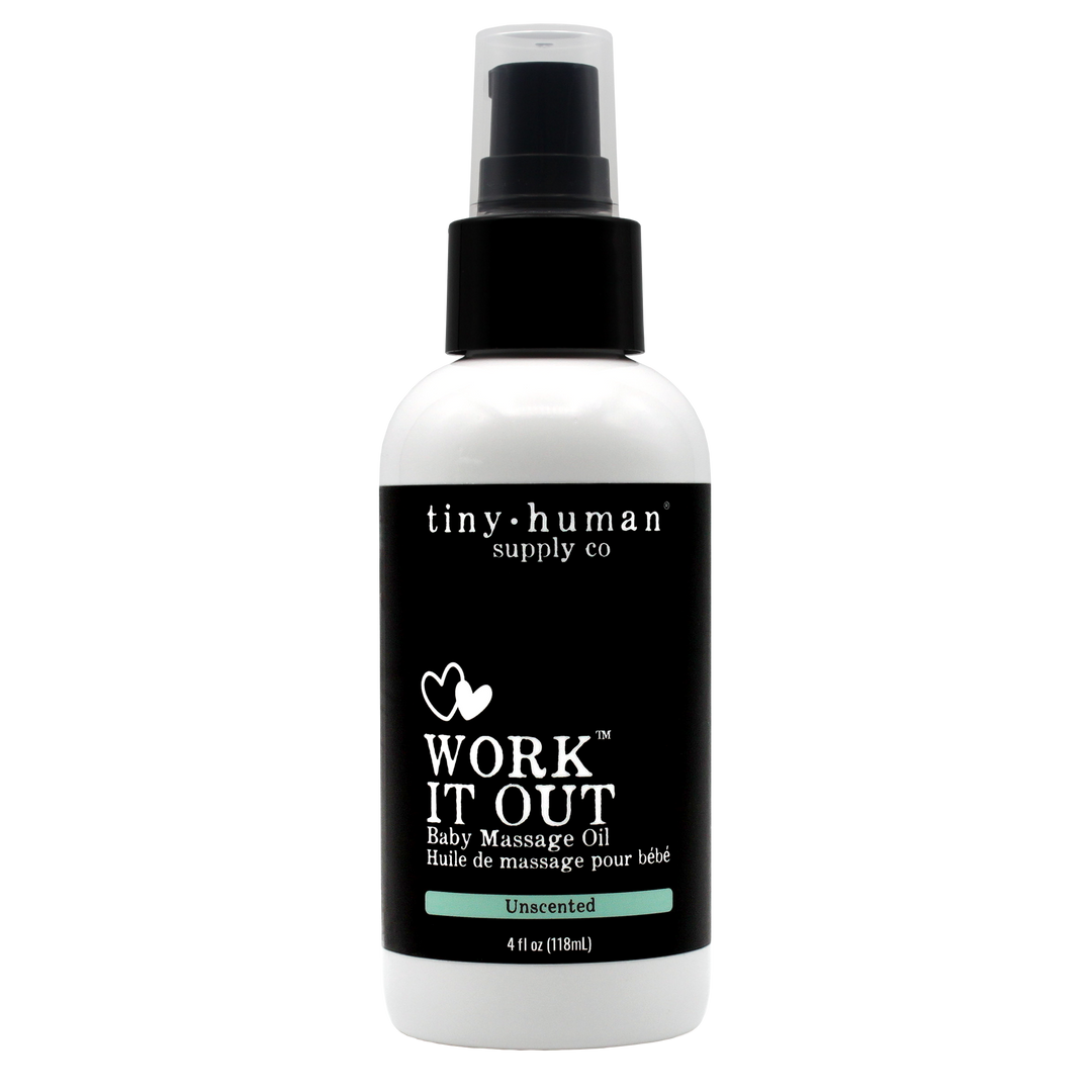 Tiny Human Supply Co. - Work it Out Baby Massage Oil 4oz