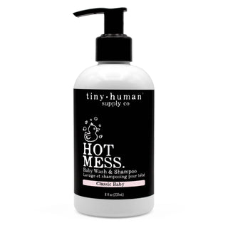 Tiny Human Supply Co. - Hot Mess™  Shampoo and Baby Wash 8oz - Tropical Apple