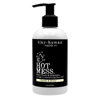 Tiny Human Supply Co. - Hot Mess™  Shampoo and Baby Wash 8oz - Classic Baby