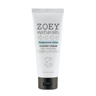 Zoey Naturals - Zoey Naturals Fragrance - Free Diaper Cream - 3.4oz - Classy Rascals Boutique